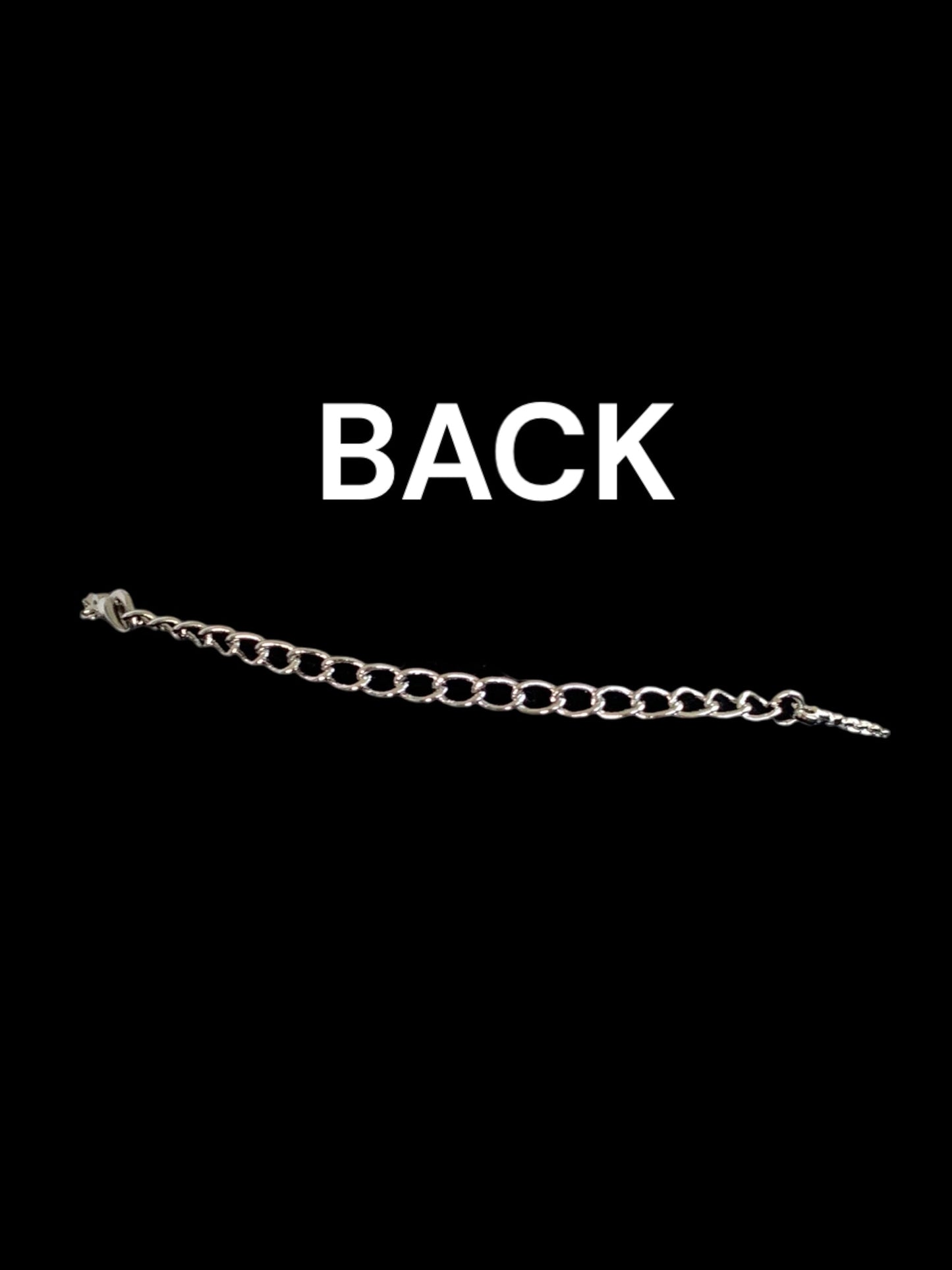 NS503 MISHA silver plated necklace with earrings ( READY TO SHIP )