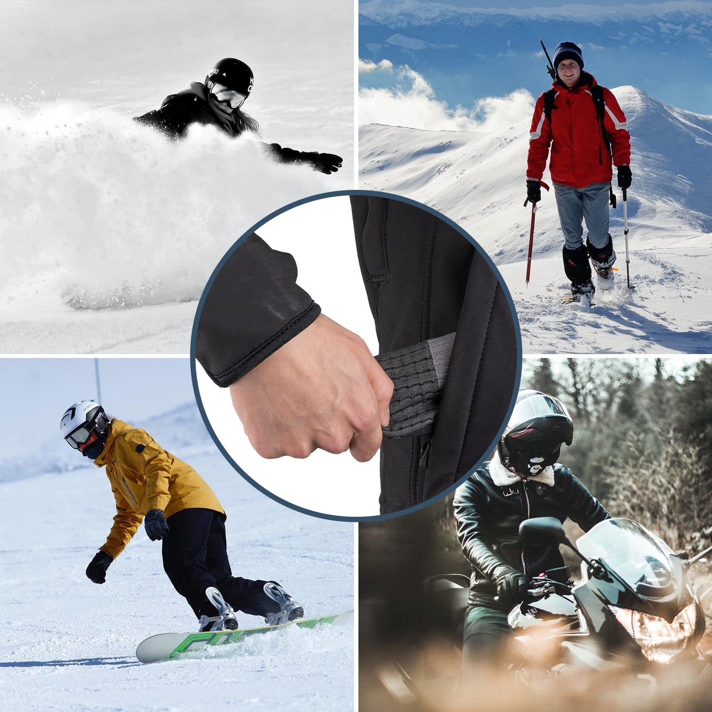 ROCKBROS Winter Cycling Skull Cap Thermal Helmet Liner with Earflaps for Men Women - Triathlete Store