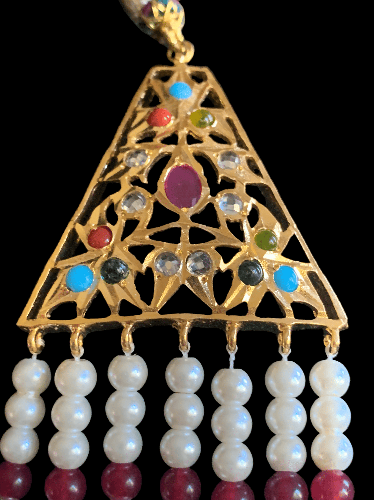 SAT55 Fiona Satlada in Navratan  ( READY TO SHIP )