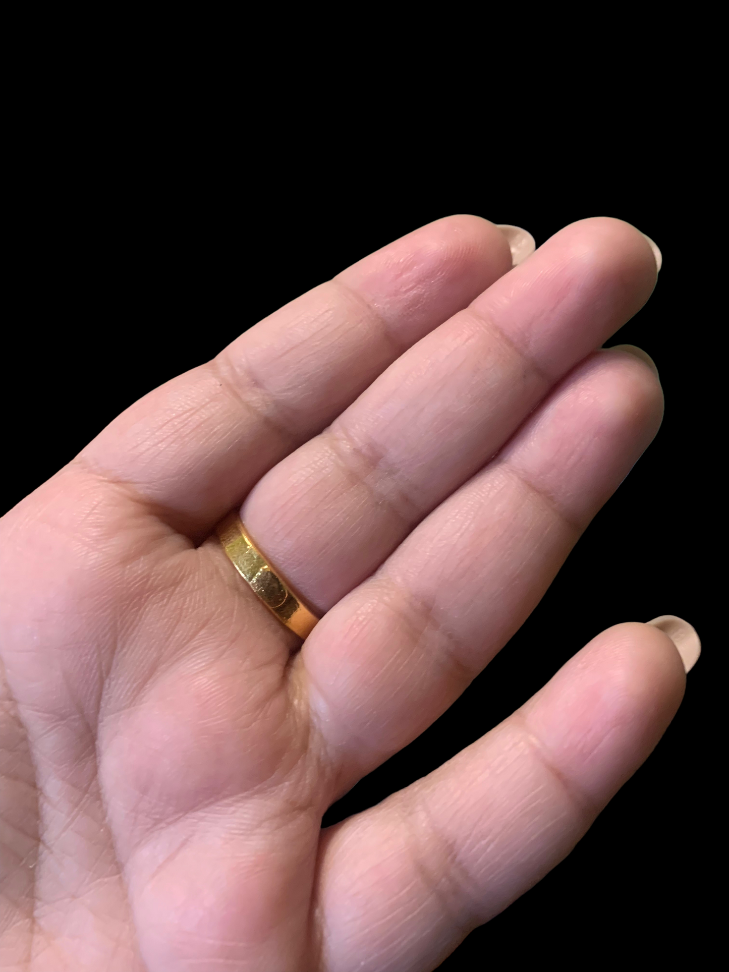 DJR75 Gold plated ring ( SHIPS IN 2 WEEKS )