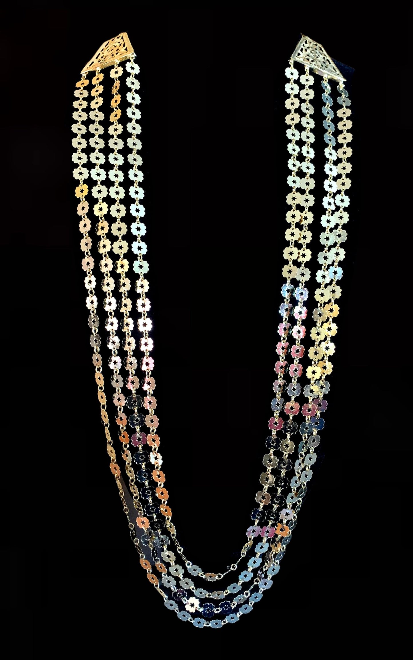 LN98 Chandan haar necklace in gold plating ( READY TO SHIP )