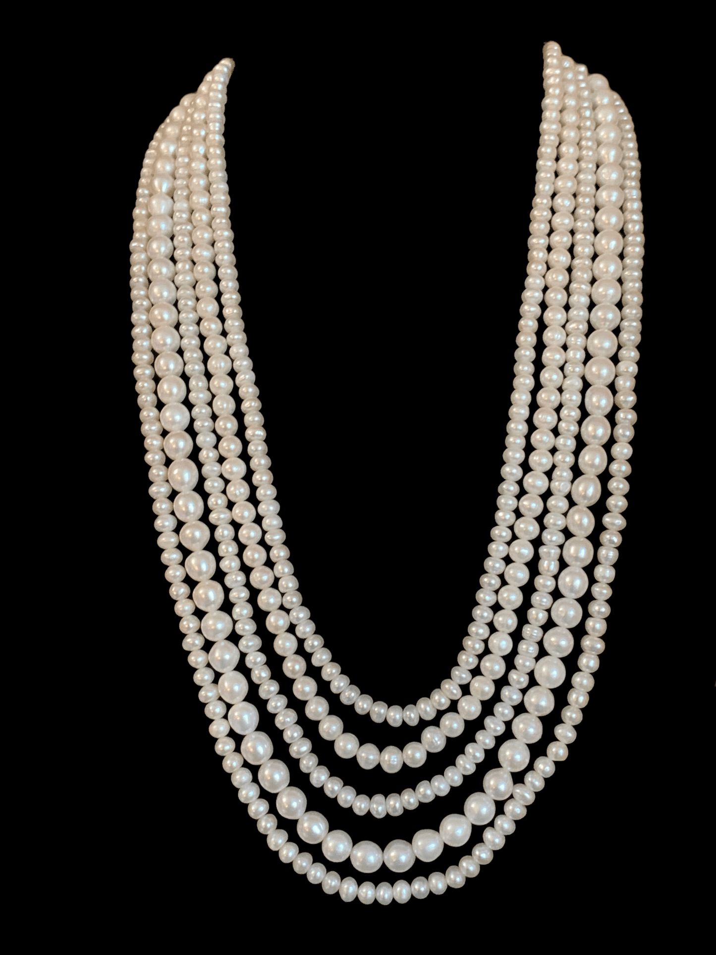 NS232 Afra freshwater pearl necklace ( SHIPS IN 4 WEEKS )