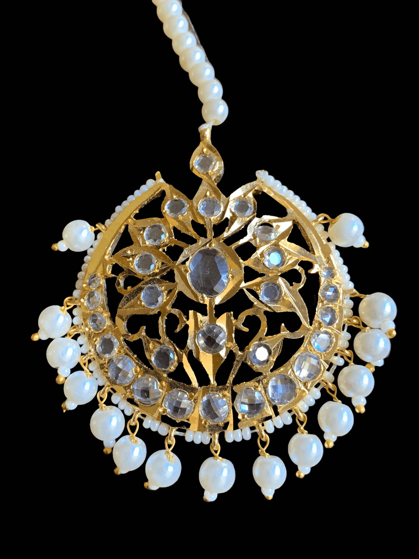 DJTK32 Koyal shell pearl  tika ( READY TO SHIP )