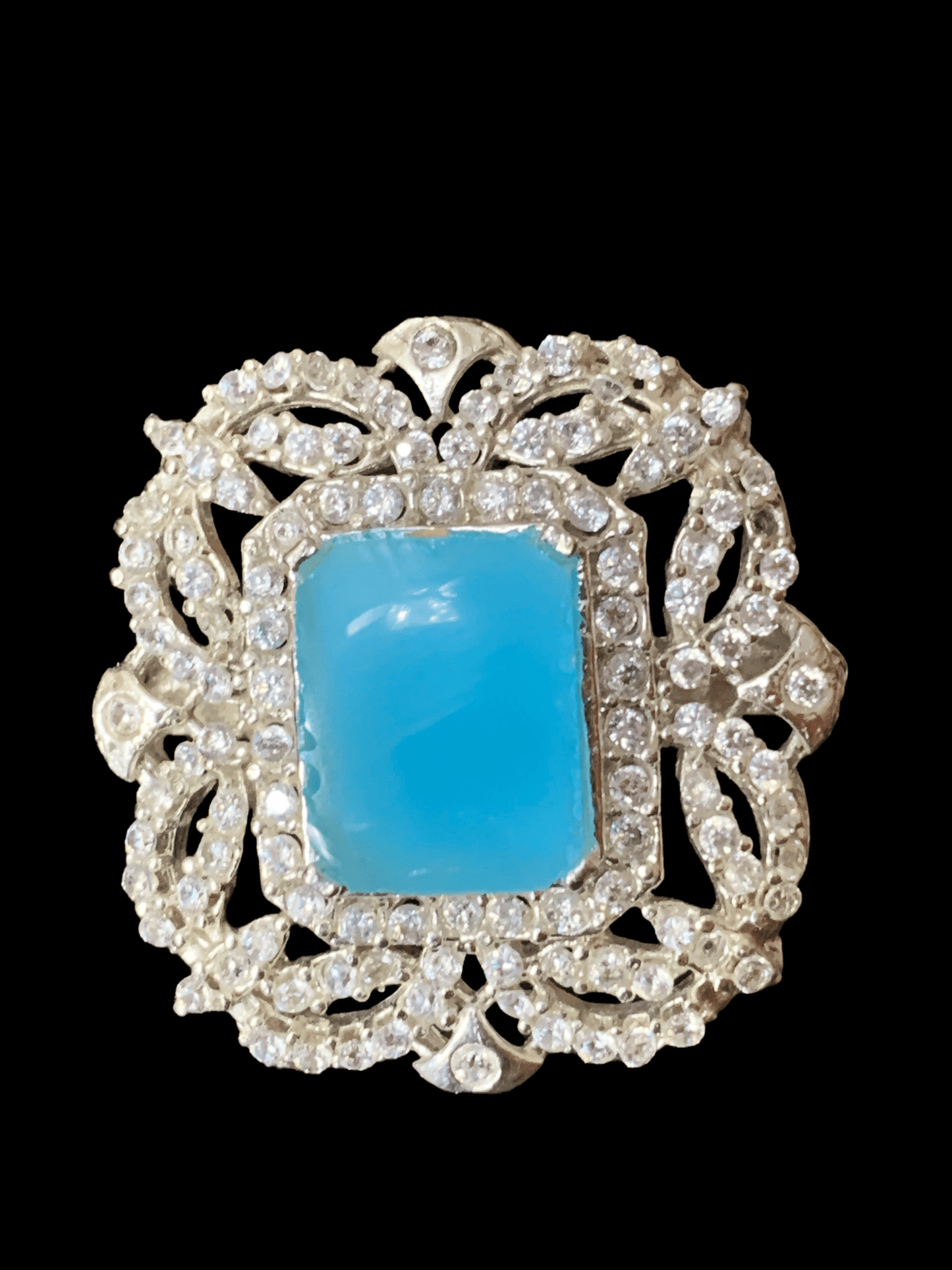 BR16 Andleeb bridal set in blue ( READY TO SHIP )