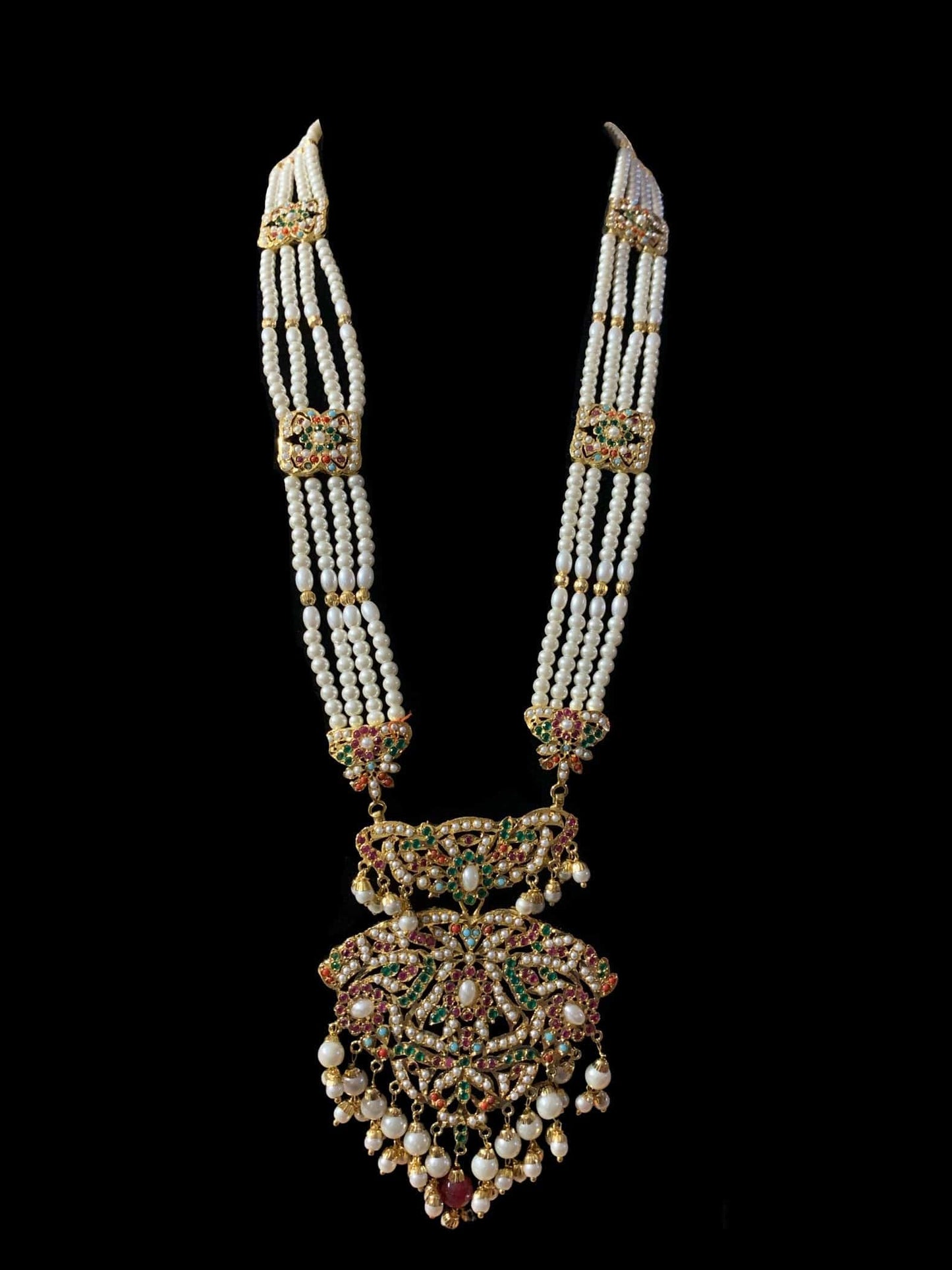 Filza navratan bridal set ( SHIPS IN 4 WEEKS )