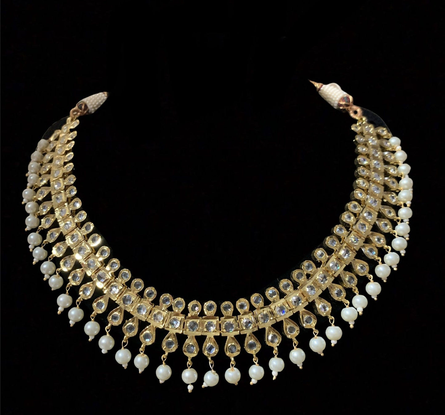 Mumtaz Barfi set pearls (SHIPS IN 4 WEEKS )