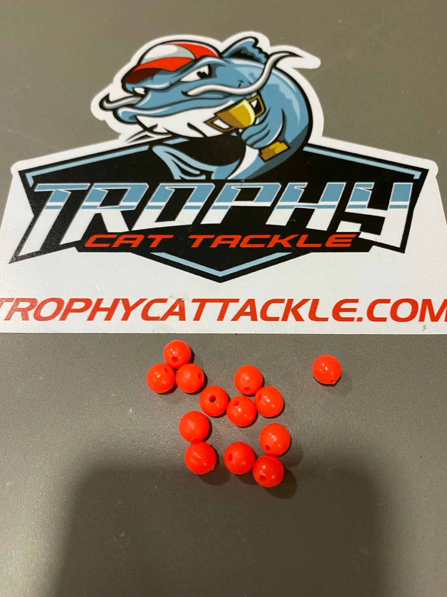 8mm Hard Plastic Beads