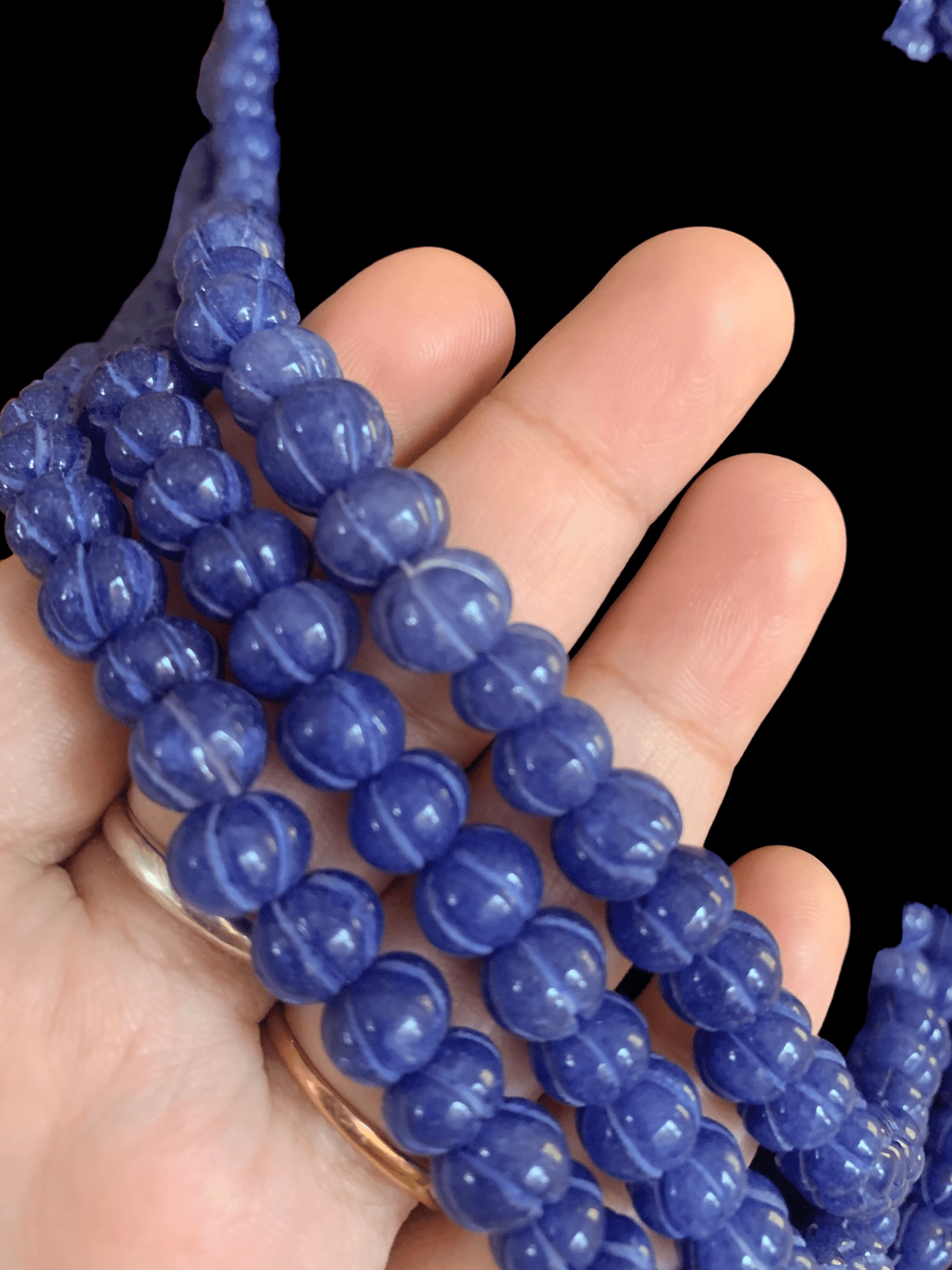 NS308 quartz carved beads ( READY TO SHIP )