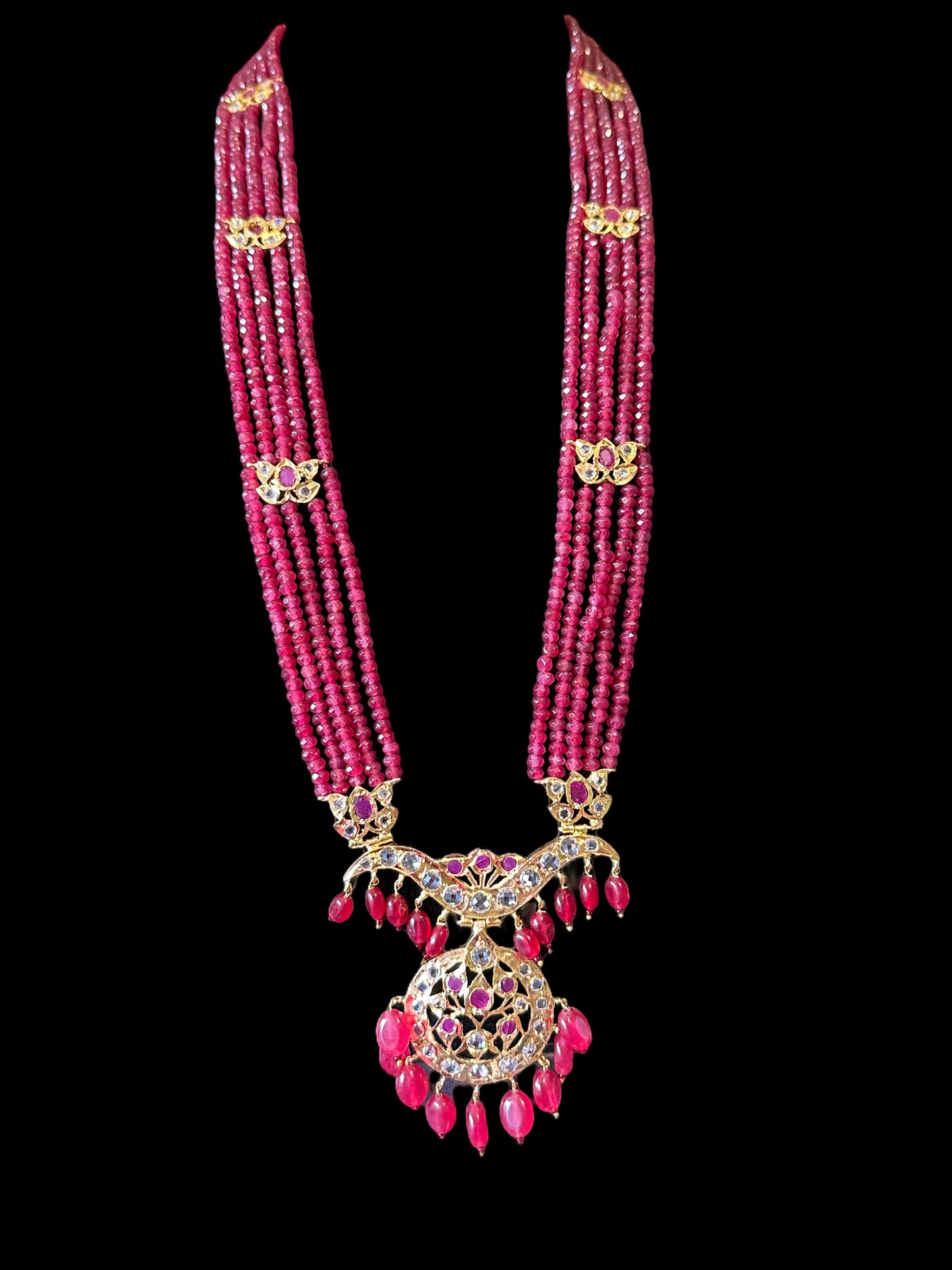 DLN15 Tanisha rani haar with earrings ( READY TO SHIP )
