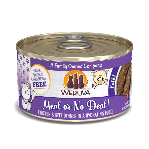 Weruva Adult Meal or No Deal Pate Cat Food (3oz)