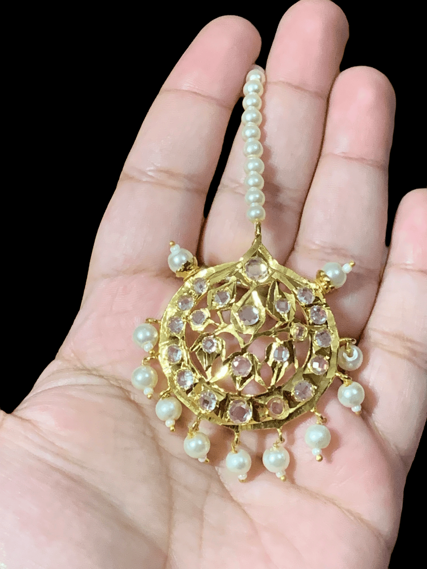 DJTK14 Insia tika In pearls ( READY TO SHIP )