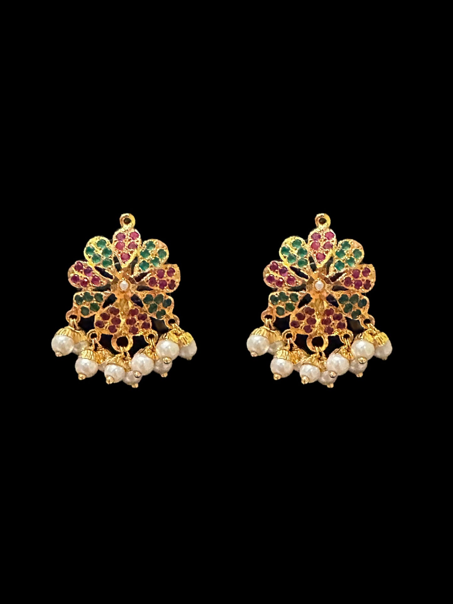 PS430 pendant set in ruby green ( READY TO SHIP )