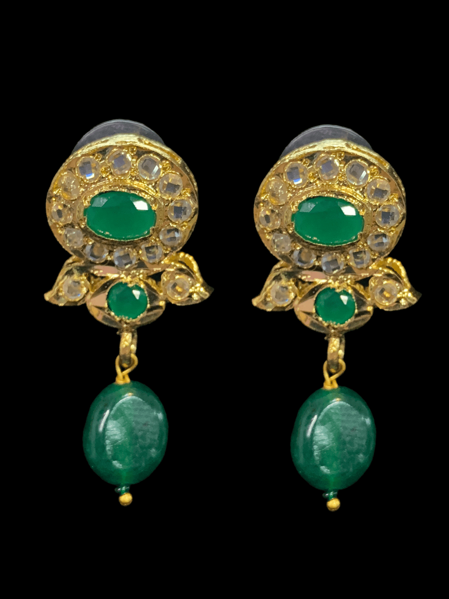 PS433 Ammara pendant set in green ( READY TO SHIP )