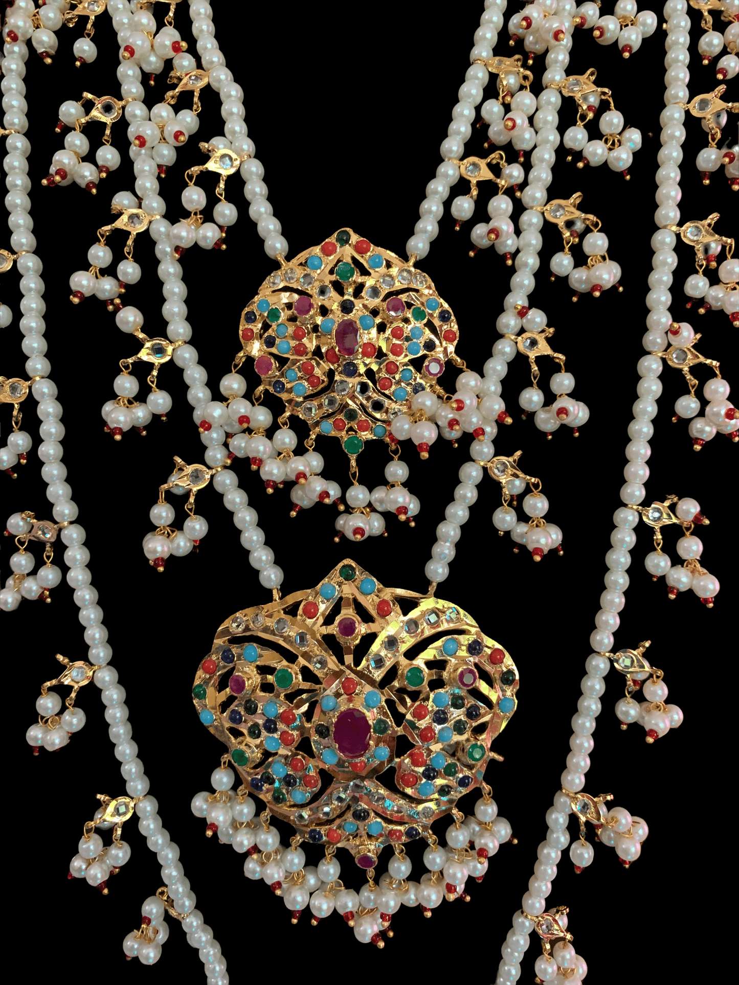 SAT41 Panchi three layered necklace ( READY TO SHIP )