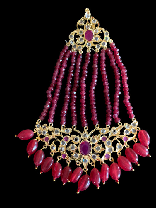 DJHR62 INARA jhoomar ( rubies ) (SHIPS IN 4 WEEKS)