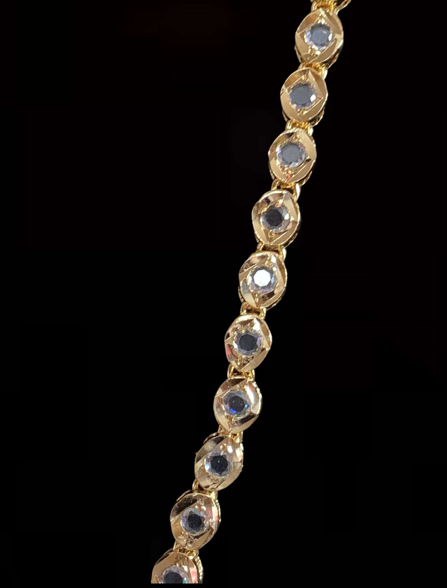 Meena barfi necklace set ( SHIPS IN 4 WEEKS )