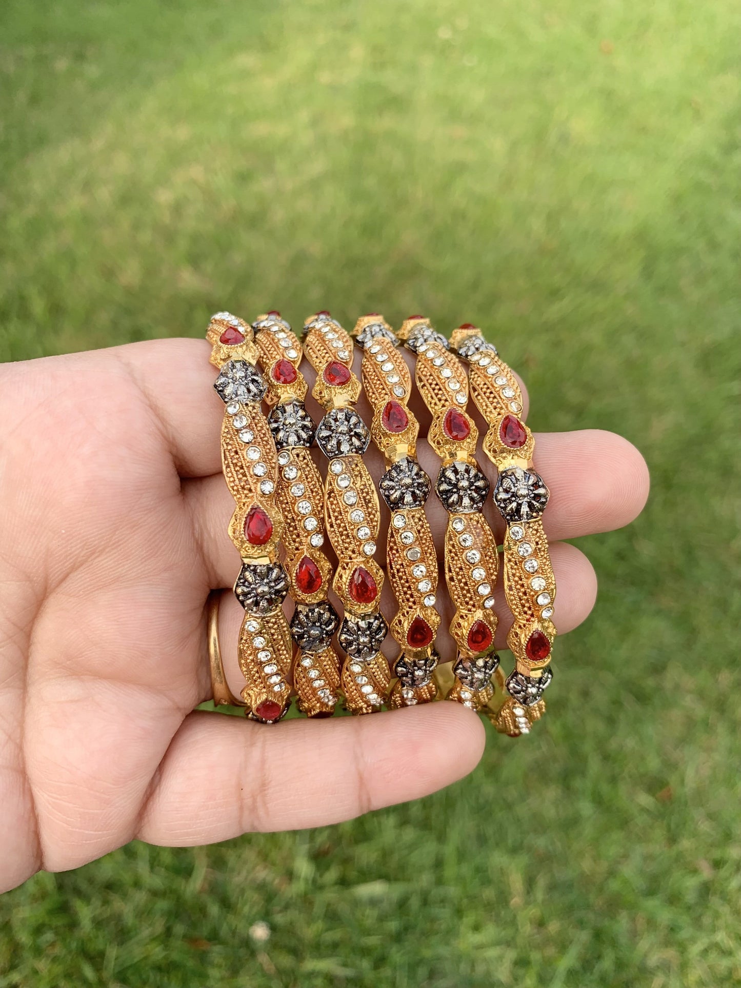 B101 Gold plated bangles ( READY TO SHIP )