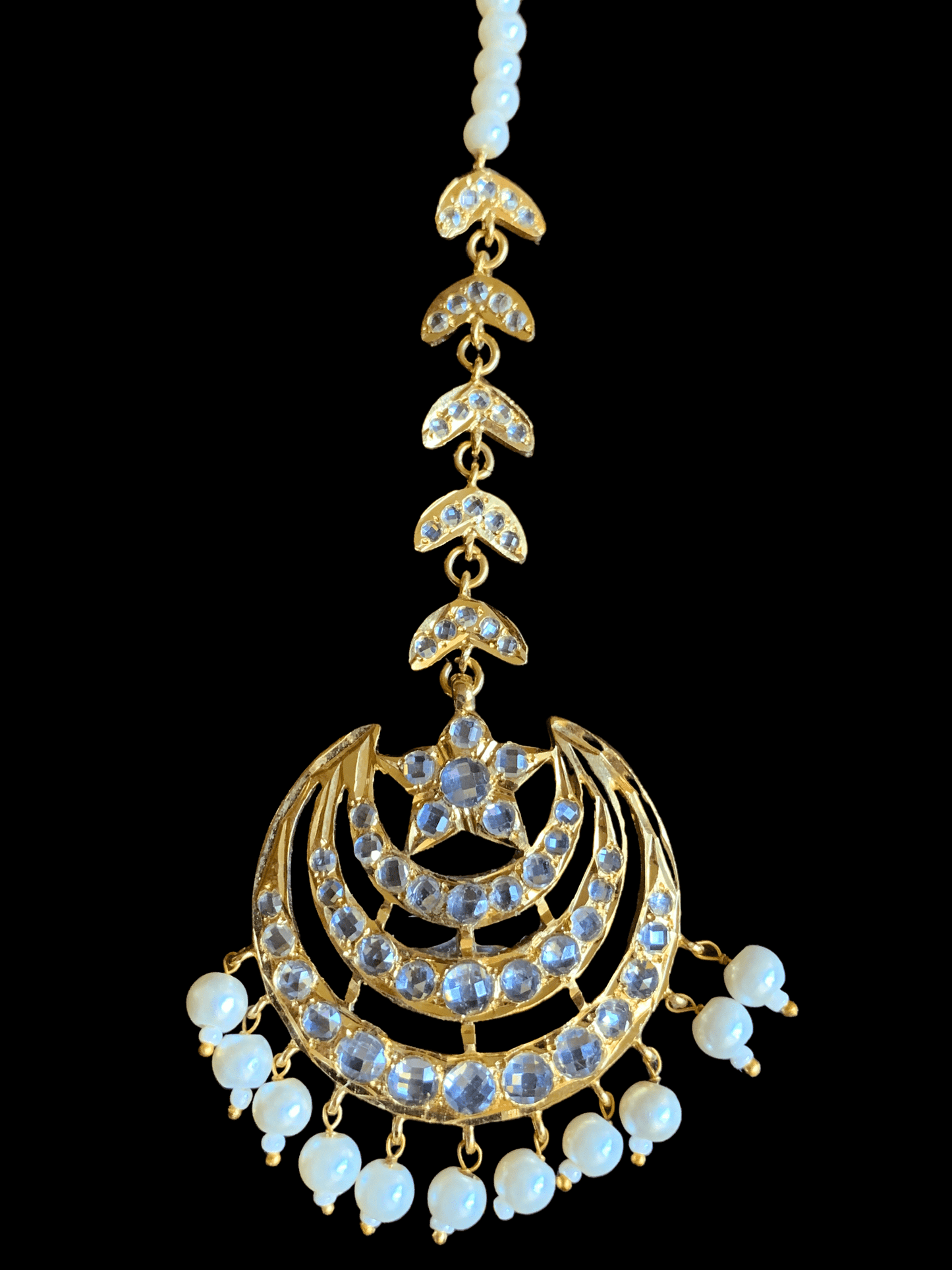 DJTK34 komal shell pearl  tika ( SHIPS IN 2 WEEKS )