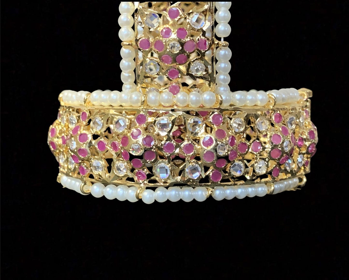 B135 Azmah Bangles in ruby ( SHIPS IN 4 WEEKS )