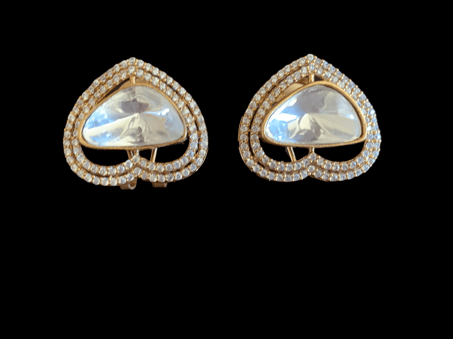 ET525 Lekha polki earrings ( READY TO SHIP )