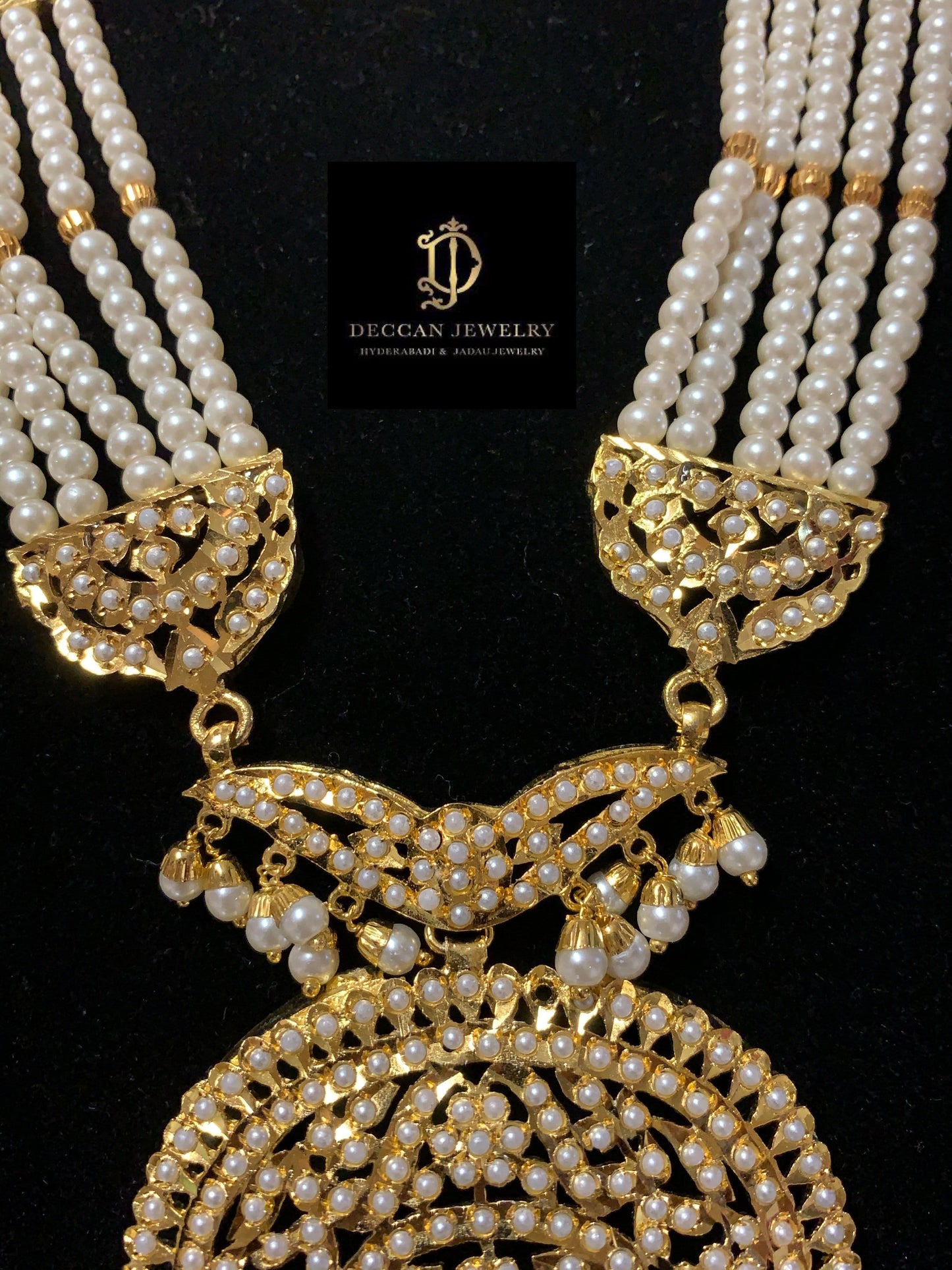 Simran rani haar in pearls ( SHIPS IN 4 WEEKS )
