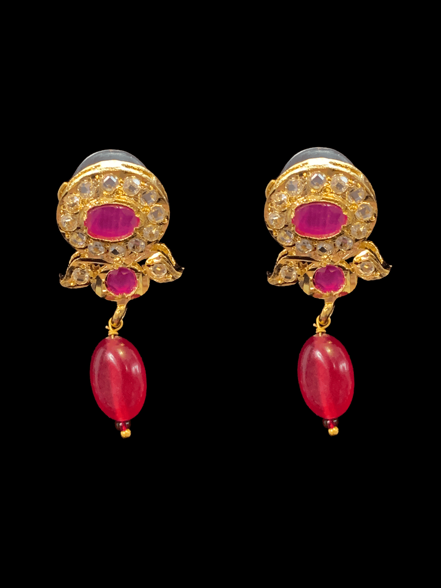 PS435 Ammara pendant set in rubies ( READY TO SHIP )