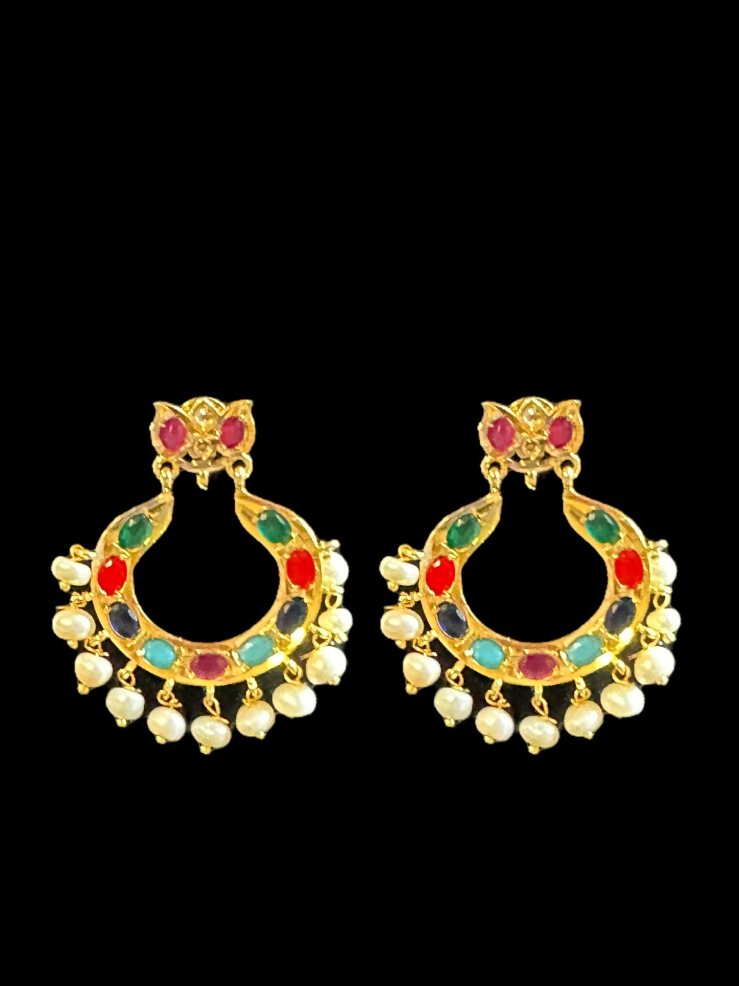 DNS35 gold plated necklace with earrings ( READY TO SHIP )