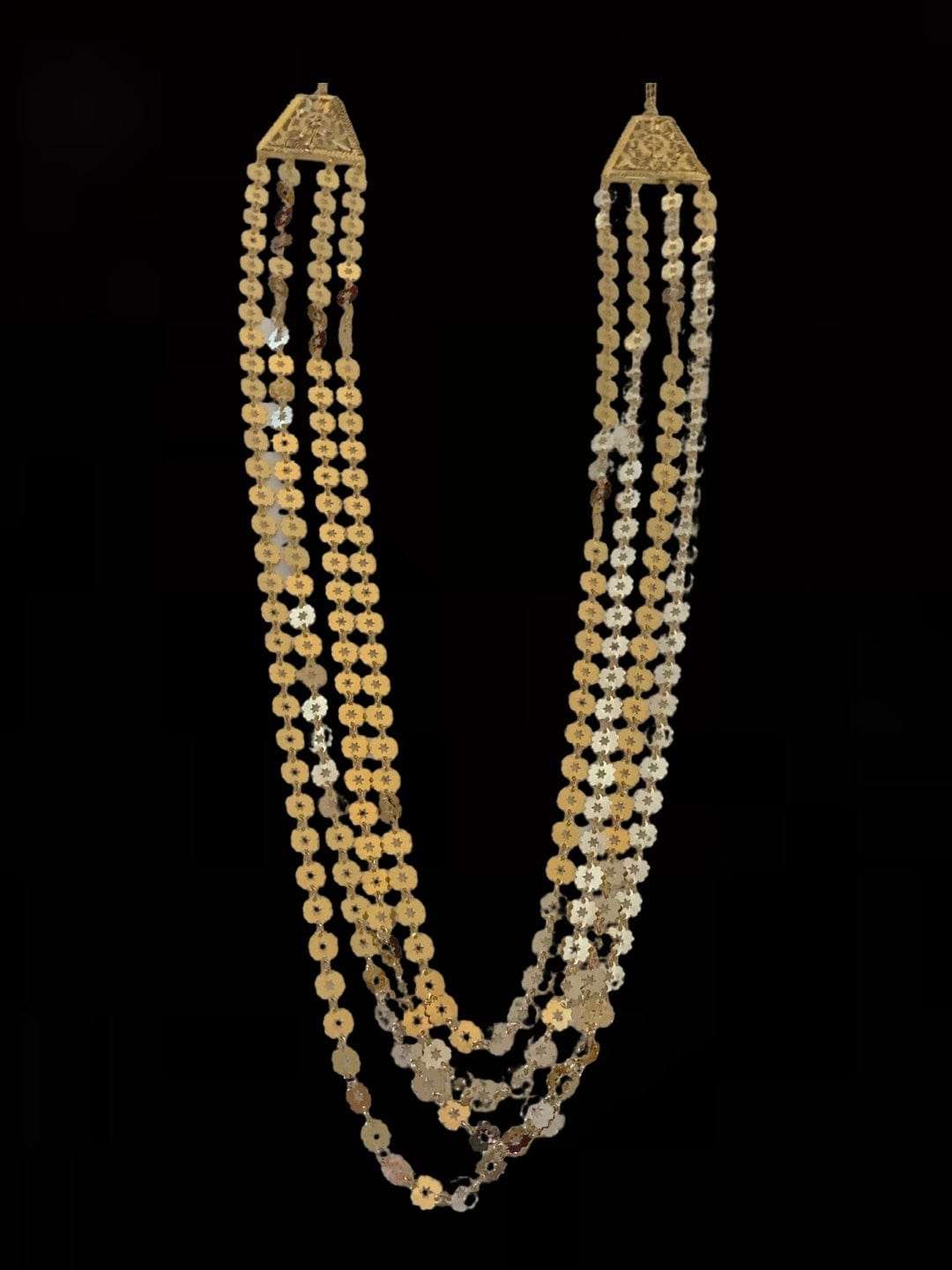 LN98 Chandan haar necklace in gold plating ( READY TO SHIP )