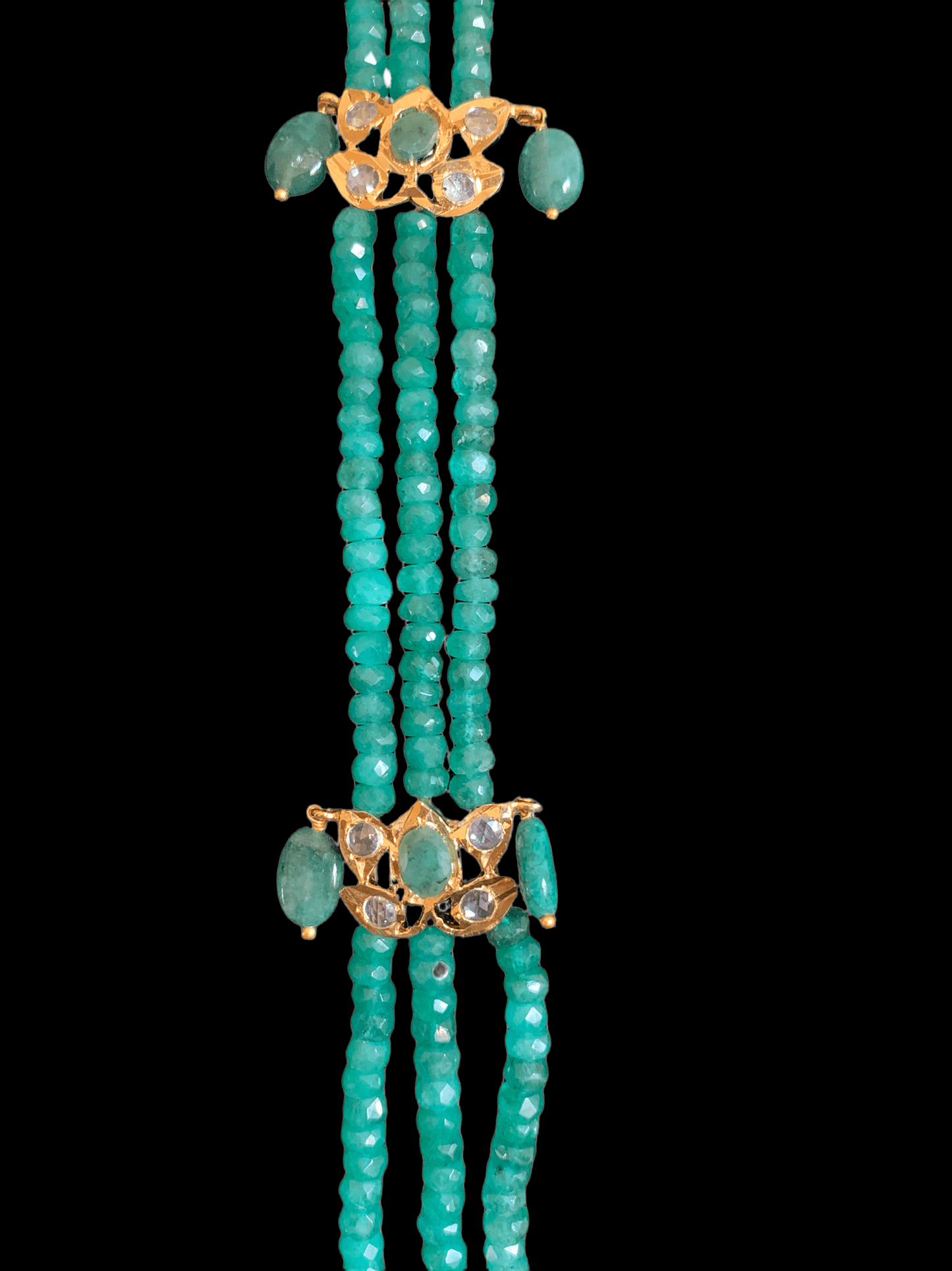 Seerat Rani haar in emeralds (SHIPS IN 4 WEEKS )