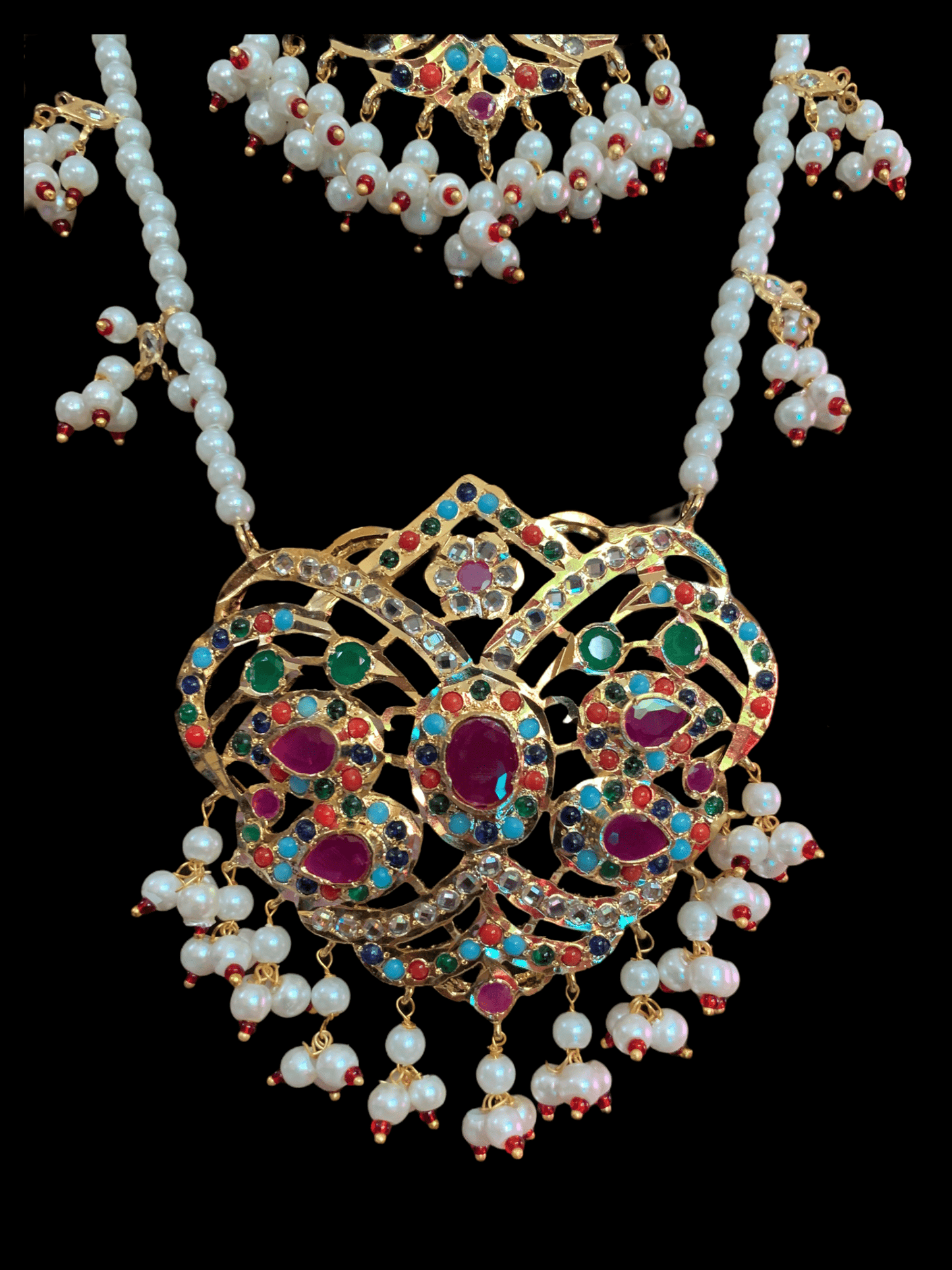 SAT41 Panchi three layered necklace ( READY TO SHIP )