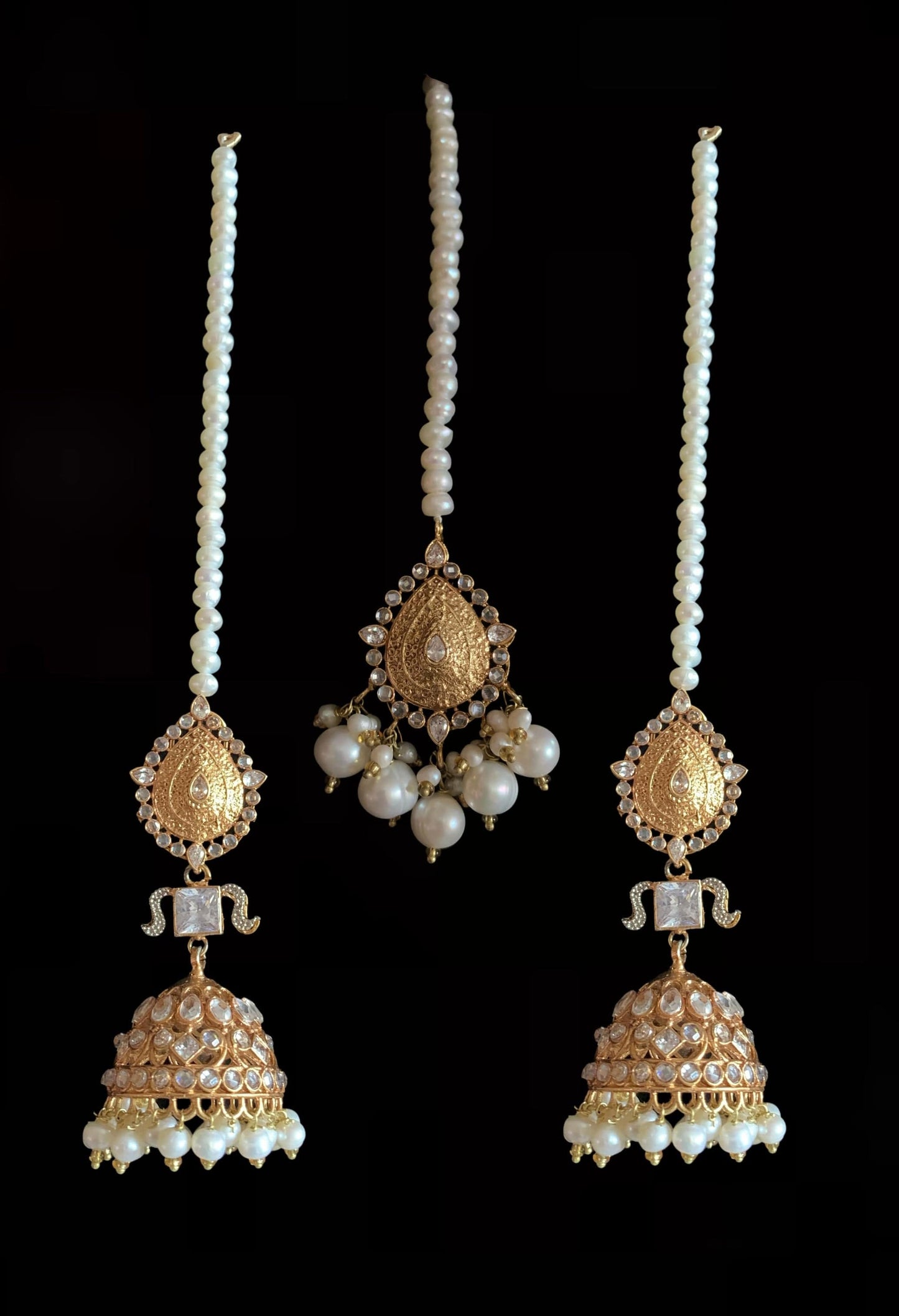 LN55 INESSA fresh water pearl Rani haar ( READY TO SHIP )