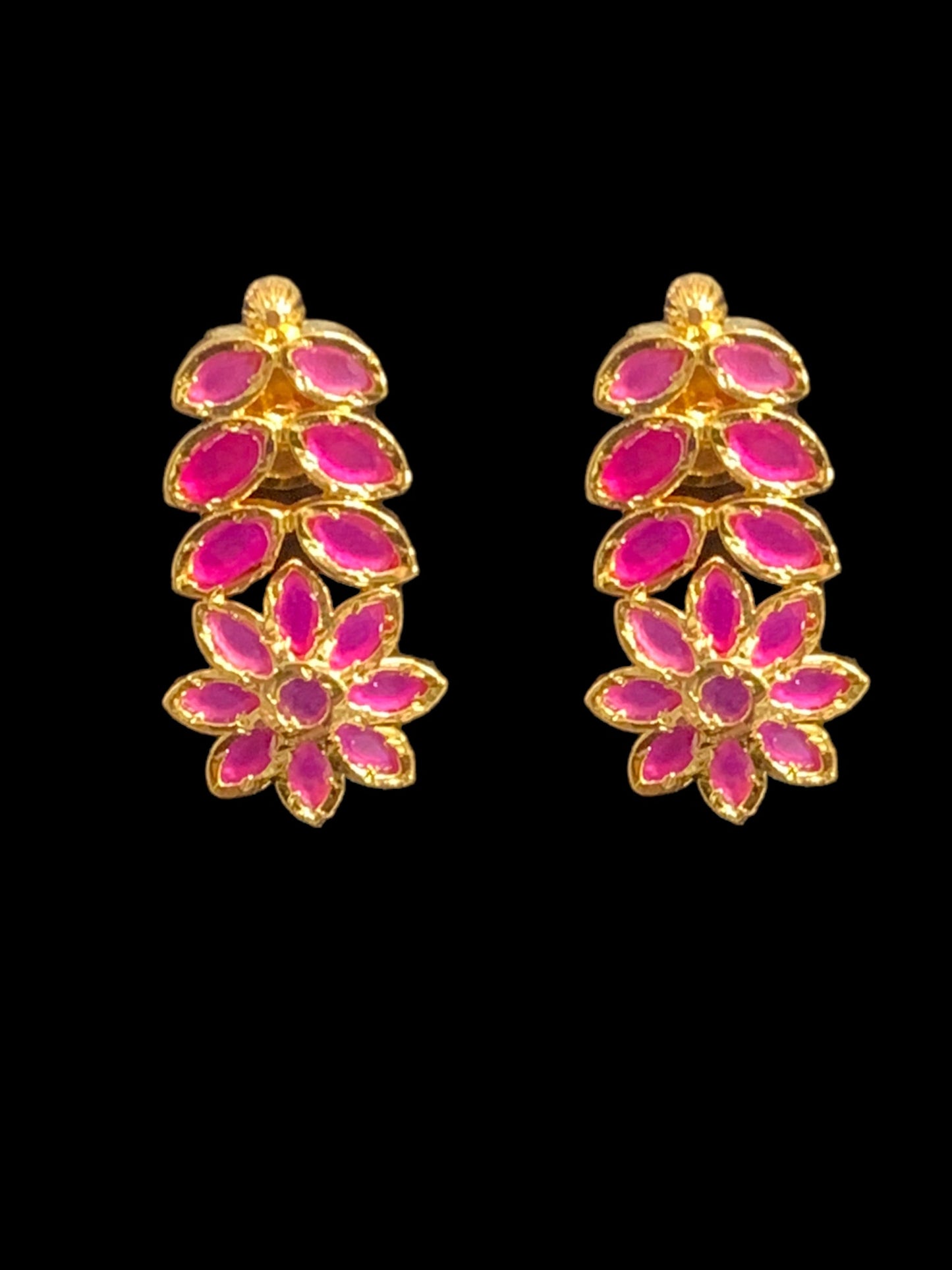 NS367 MIZAN Hyderabadi gold plated necklace set ( READY TO SHIP )