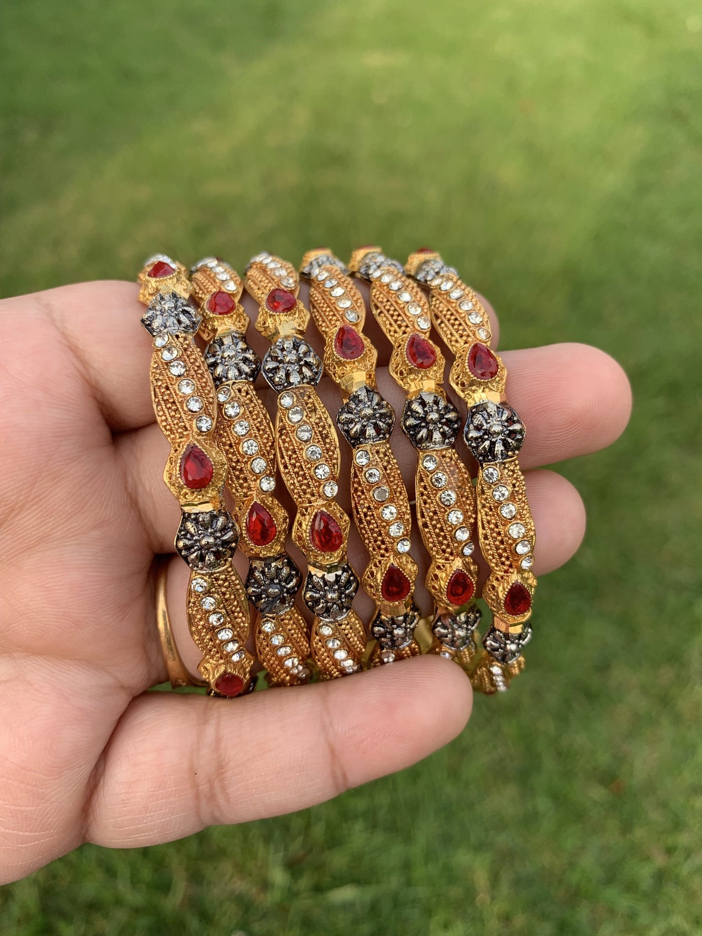 B101 Gold plated bangles ( READY TO SHIP )