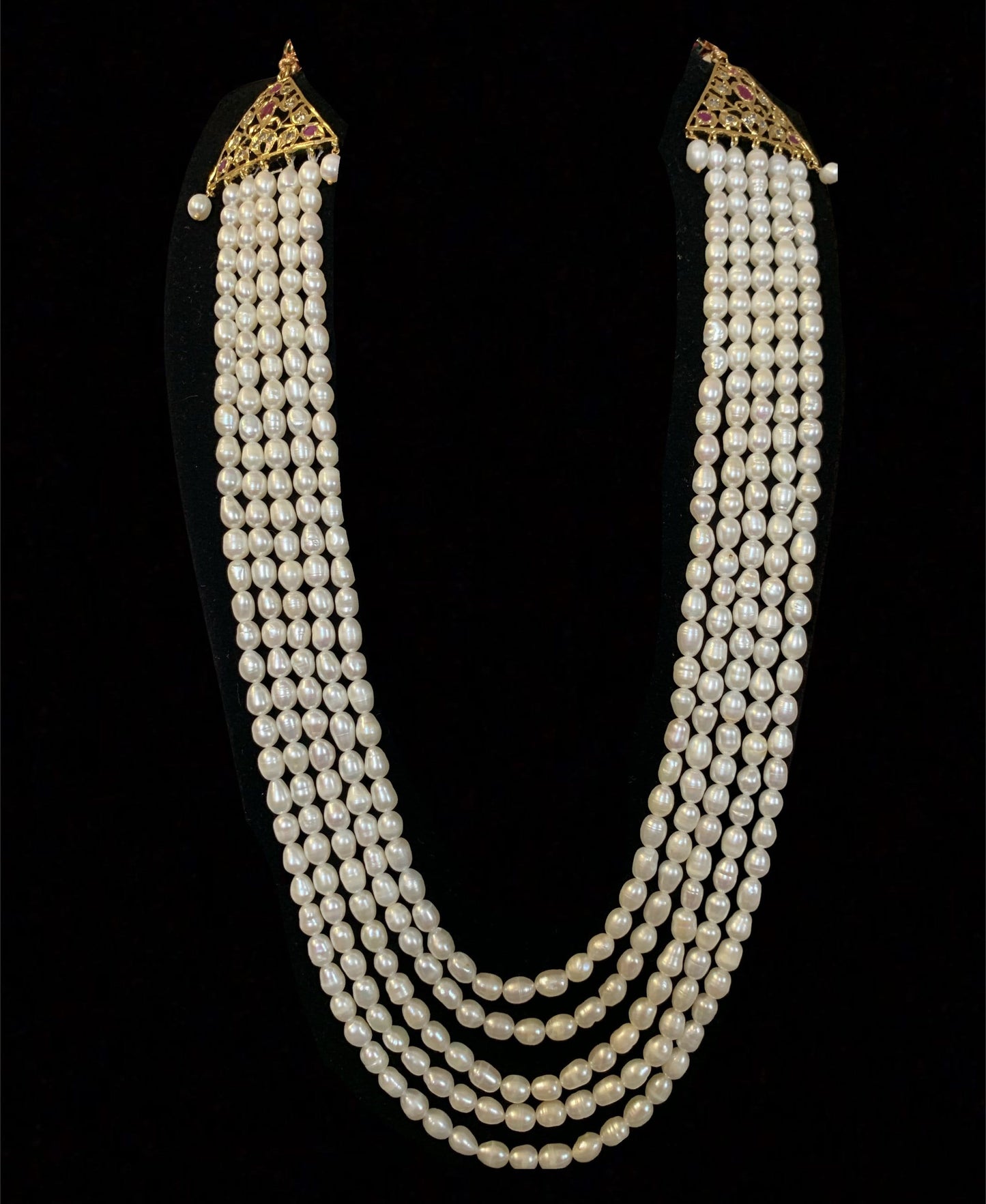 Irma natural pearls necklace ( SHIPS IN 4 WEEKS )