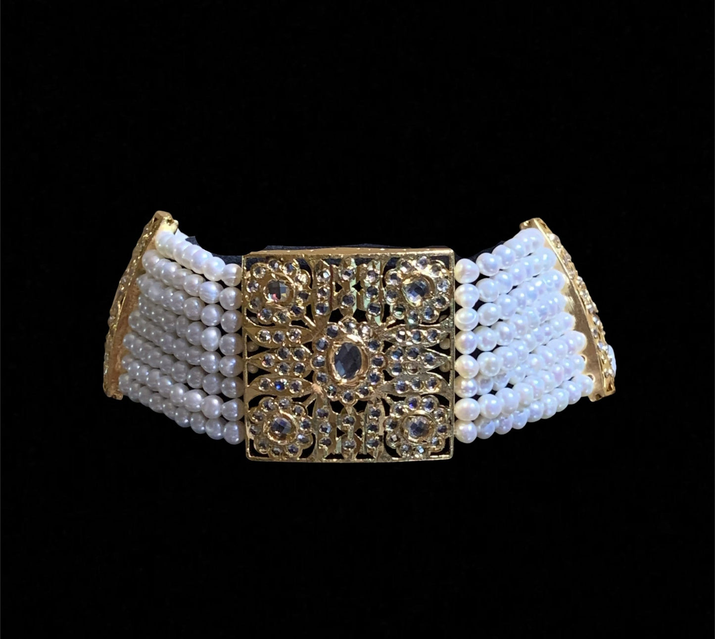 C247 Adeeva fresh water pearl choker ( READY TO SHIP)