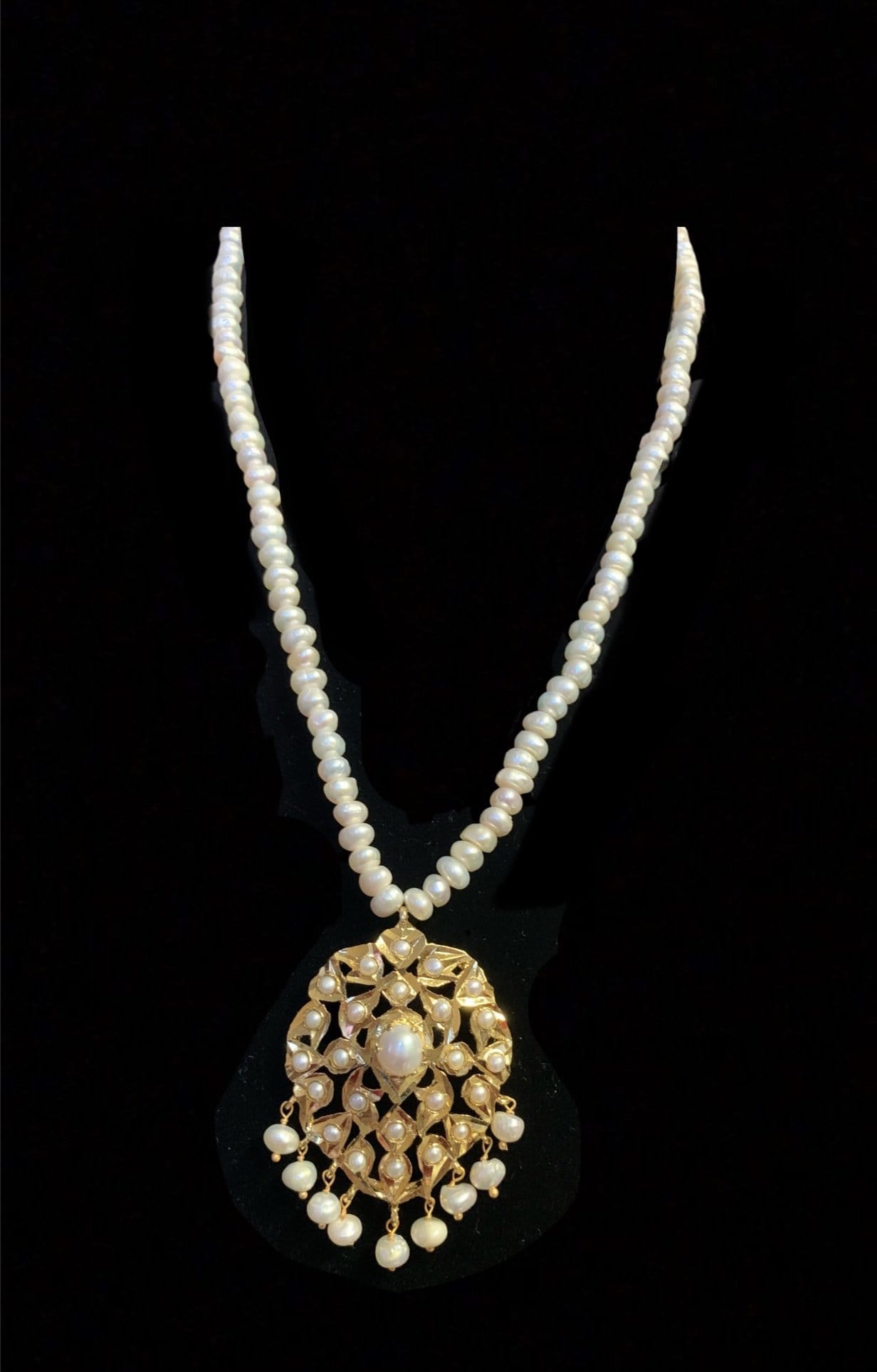 PS347 Isha fresh water pearl necklace set ( READY TO SHIP )