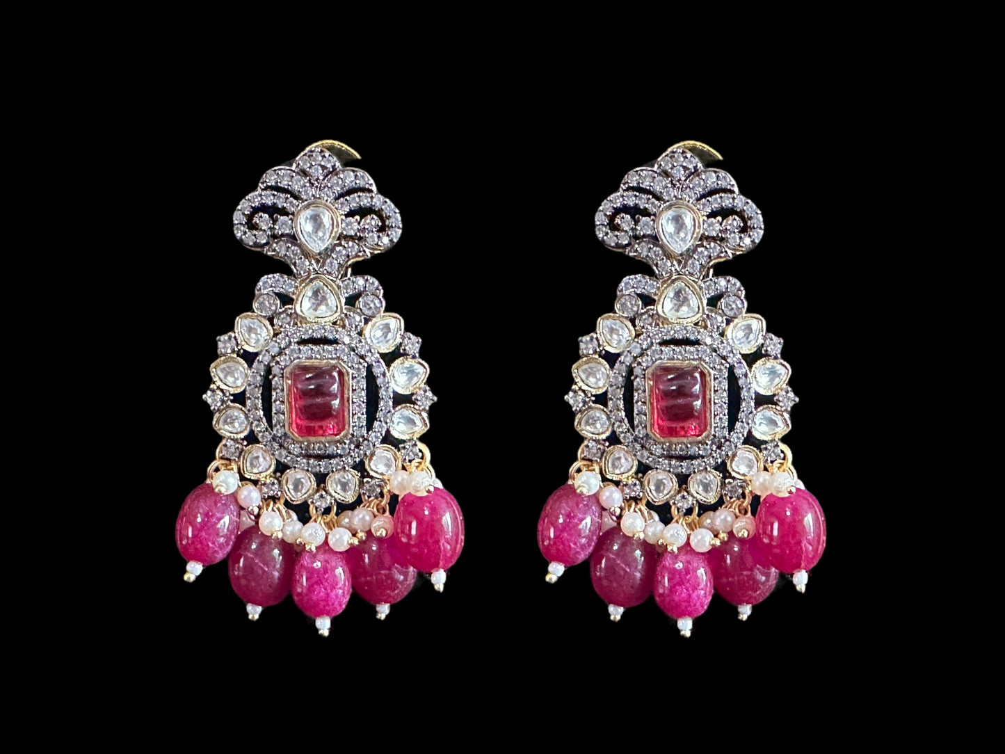 LN205 victorian Rani haar -Ruby ( READY TO SHIP )