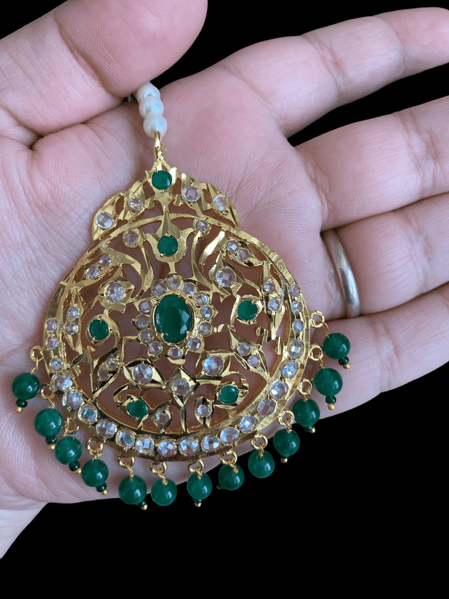 DJTK30 Shamila tika in green (READY TO SHIP )