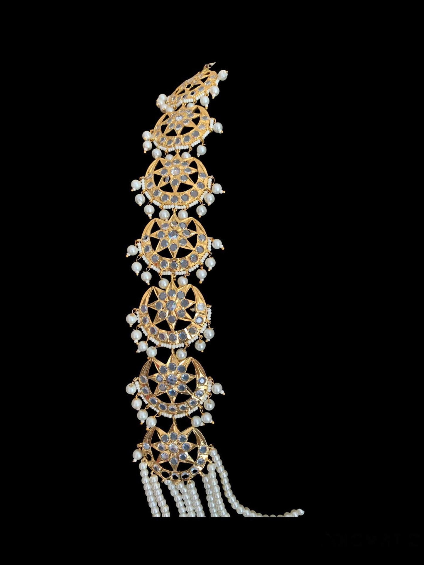 LN75 Darika Multi brooch necklace set ( SHIPS IN 4 WEEKS )