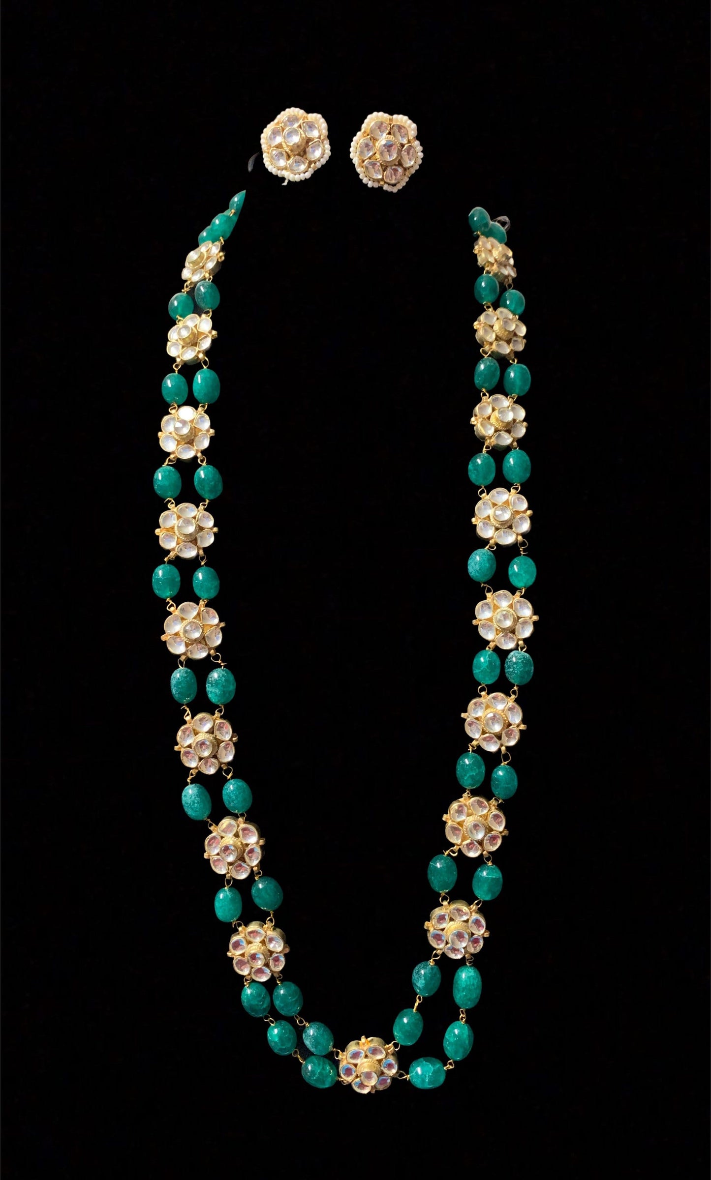 SAT80 Sumaina single line necklace ( SHIPS IN 3 WEEKS )