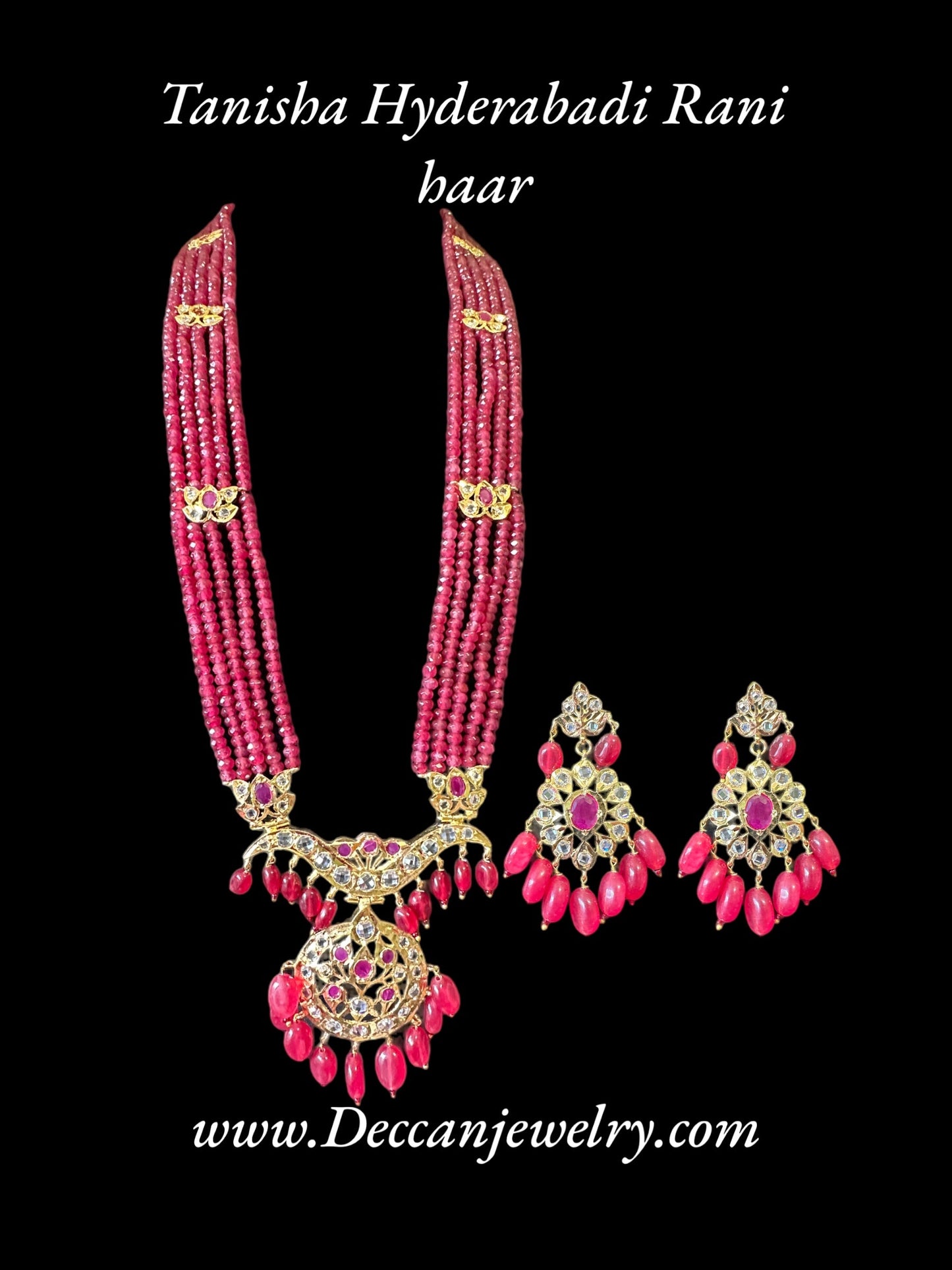 DLN15 Tanisha rani haar with earrings ( READY TO SHIP )