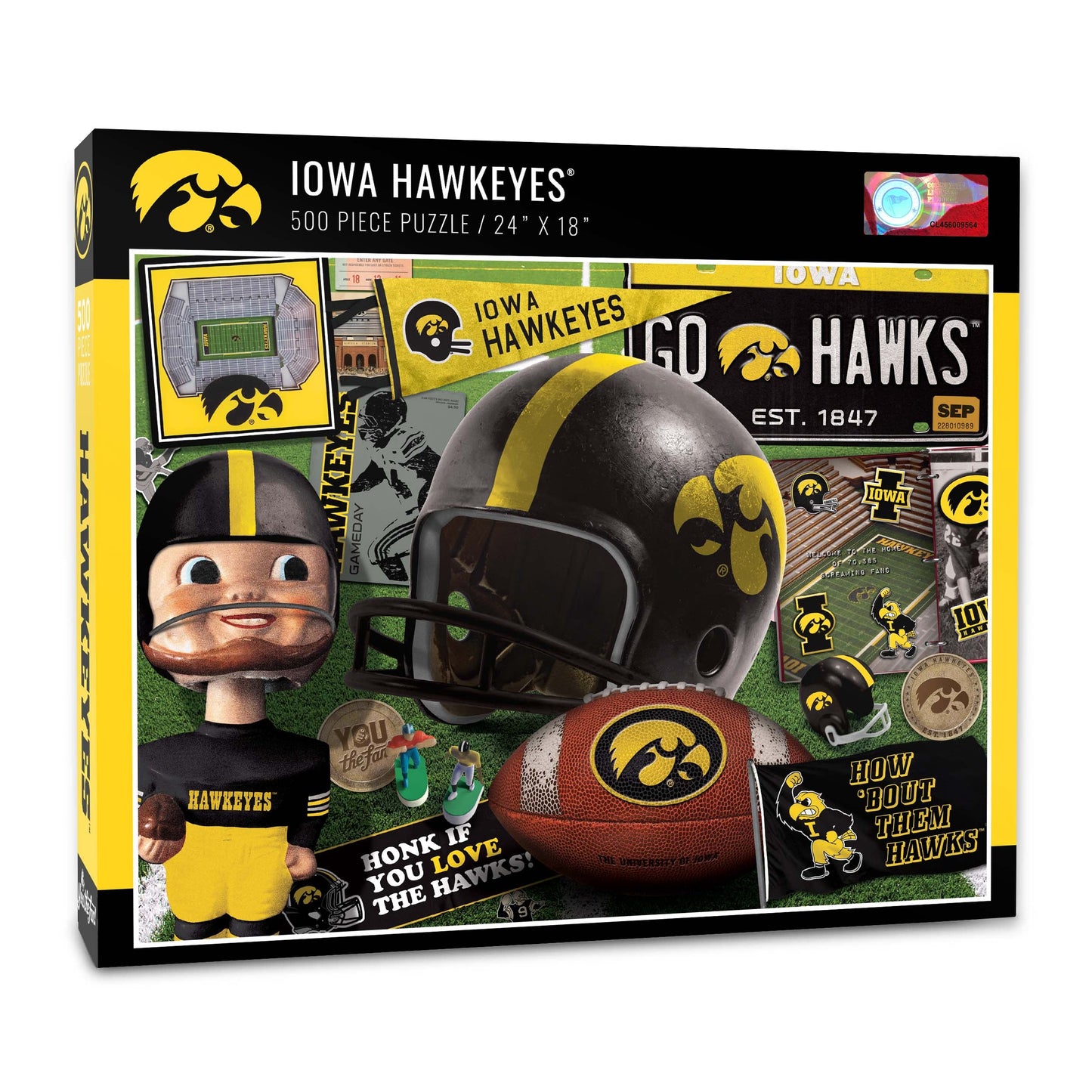 Retro Bobblehead Puzzles