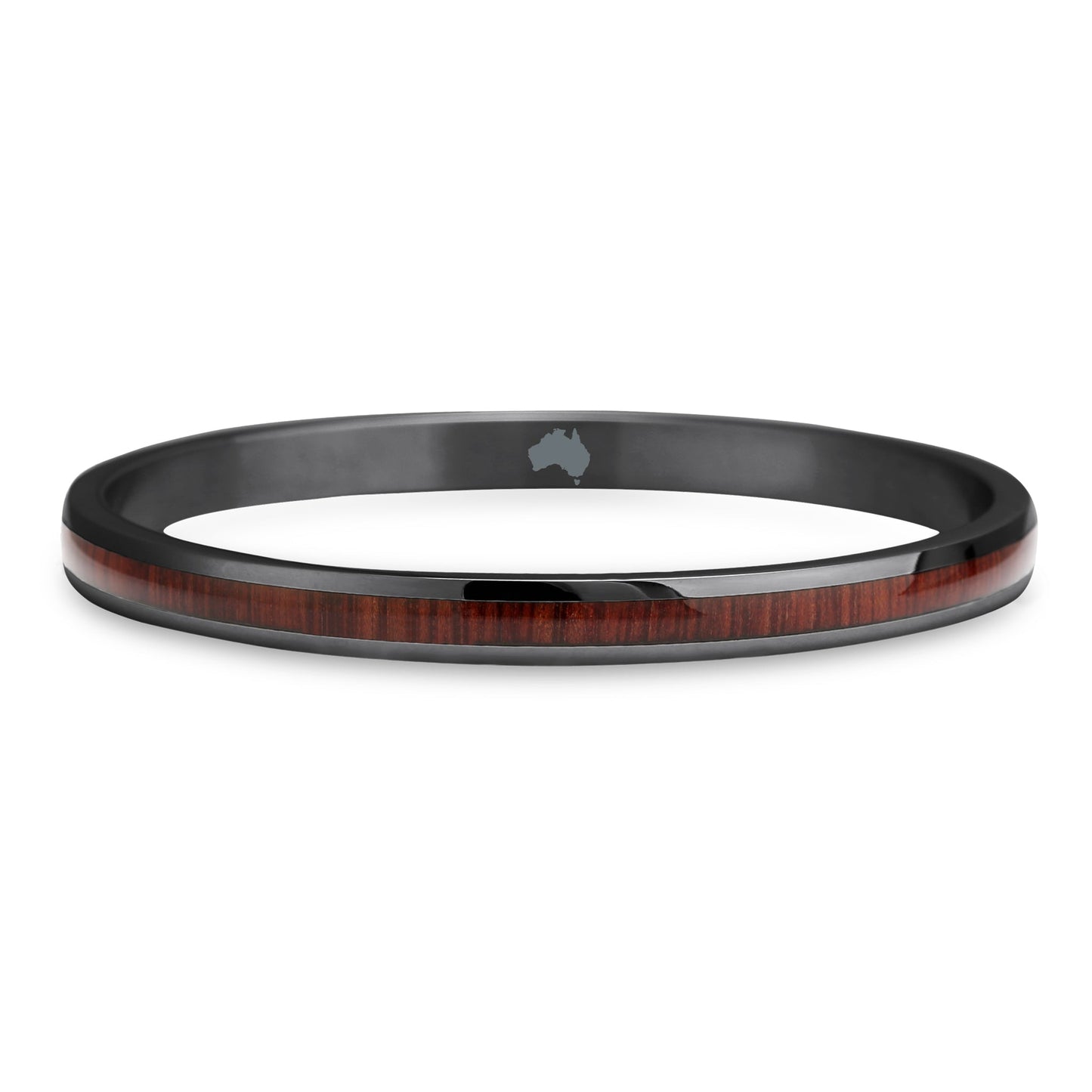 Jarrah Bangle - Gunmetal