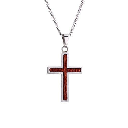 Jarrah Cross Necklace
