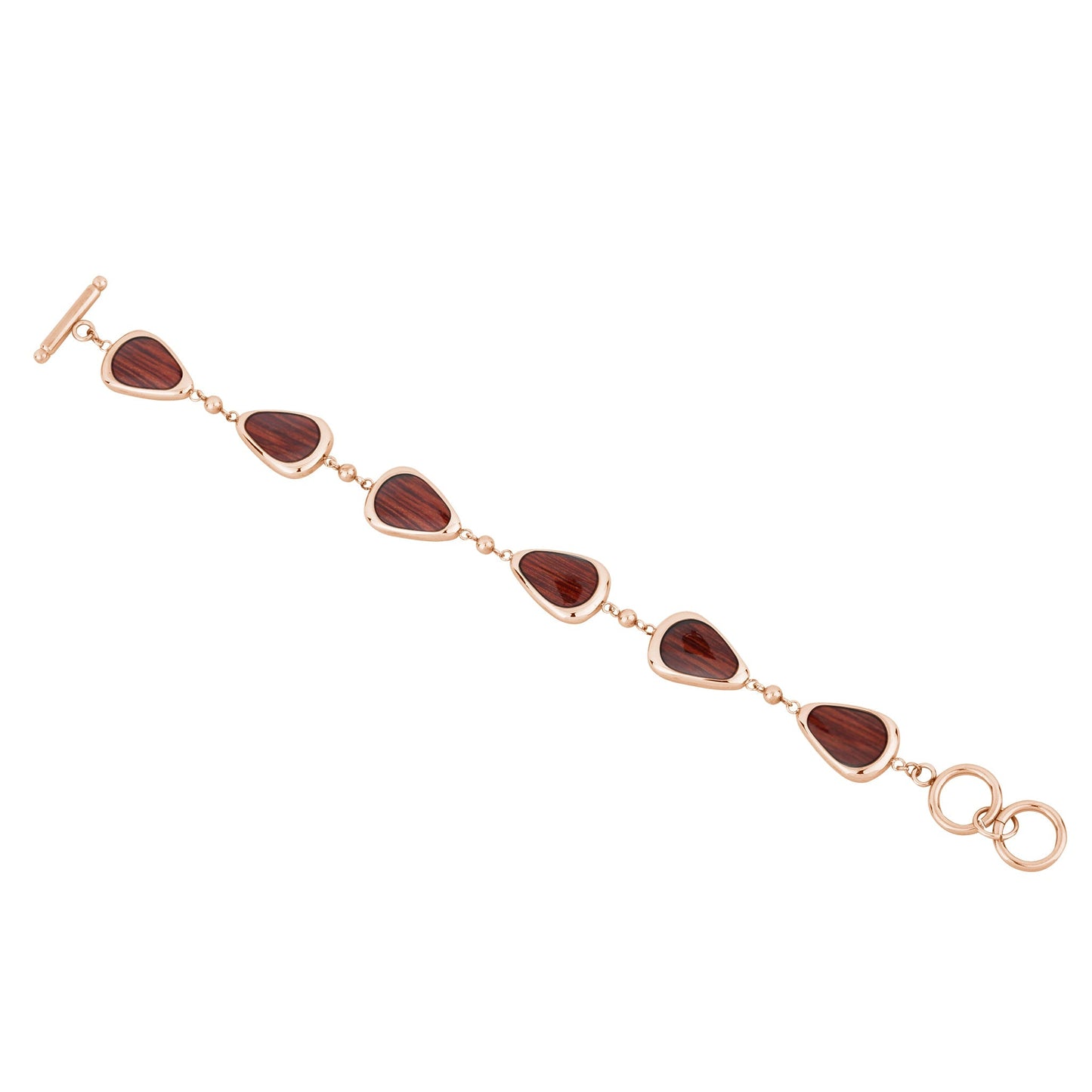Jarrah Drop Bracelet - Rose Gold