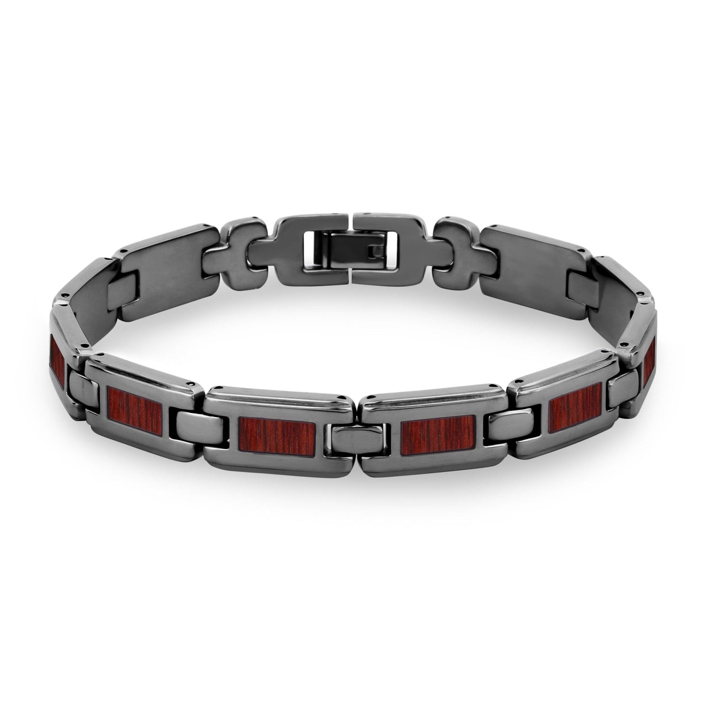 Jarrah Ladies Link Bracelet - Gunmetal