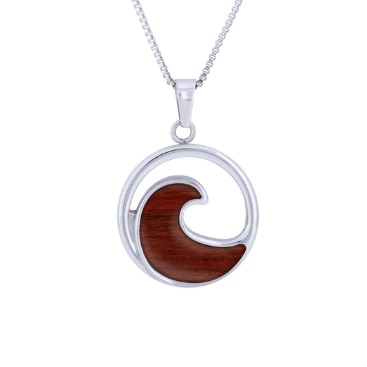 Jarrah Wave Necklace