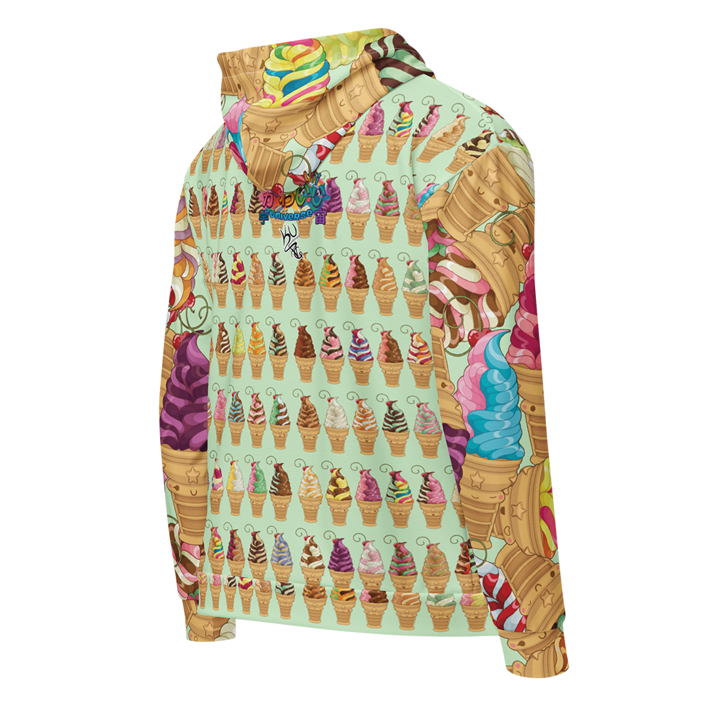 Kawaii Universe - Cute 100 Soft Serves Combinations Unisex Classic or Zip up Hoodie