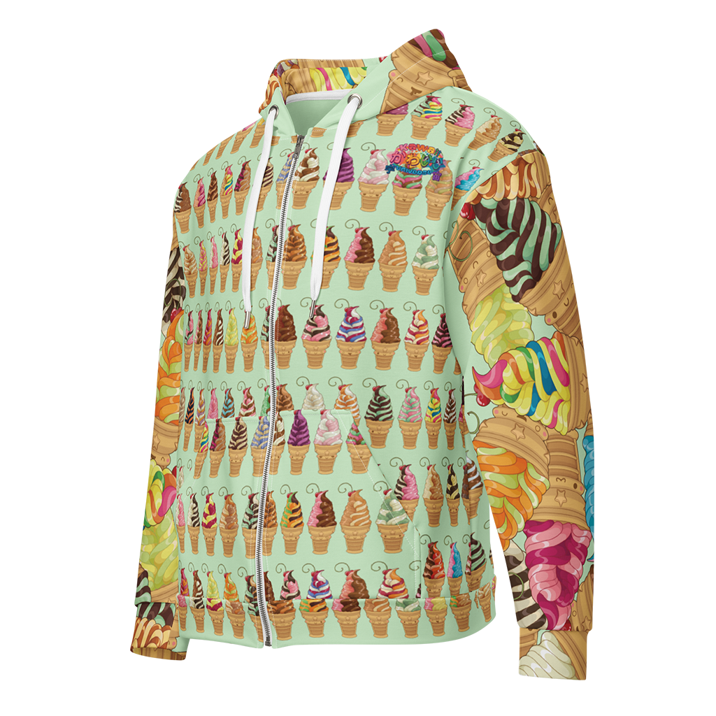 Kawaii Universe - Cute 100 Soft Serves Combinations Unisex Classic or Zip up Hoodie