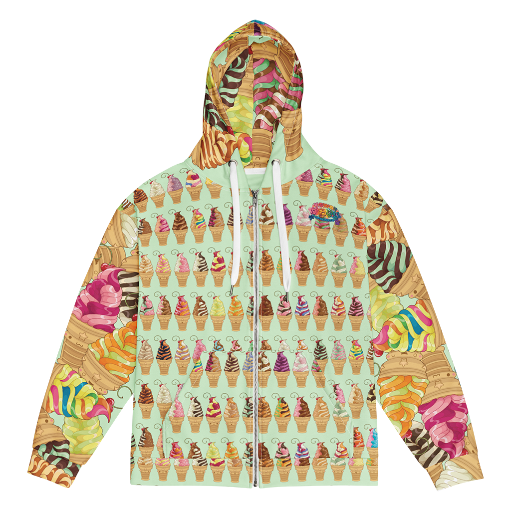 Kawaii Universe - Cute 100 Soft Serves Combinations Unisex Classic or Zip up Hoodie